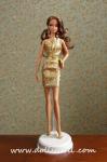 Mattel - Barbie - #The Barbie Look - City Shine - Gold